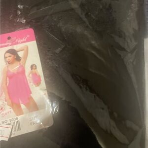 Dreamy Night Black Lingerie Set